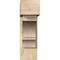 Ekena Millwork Balboa Block Rough Sawn Bracket w/ Offset Brace, Douglas Fir, 8"W x 26"D x 26"H BKT0806X26X26BOA05RDF - alternate 3